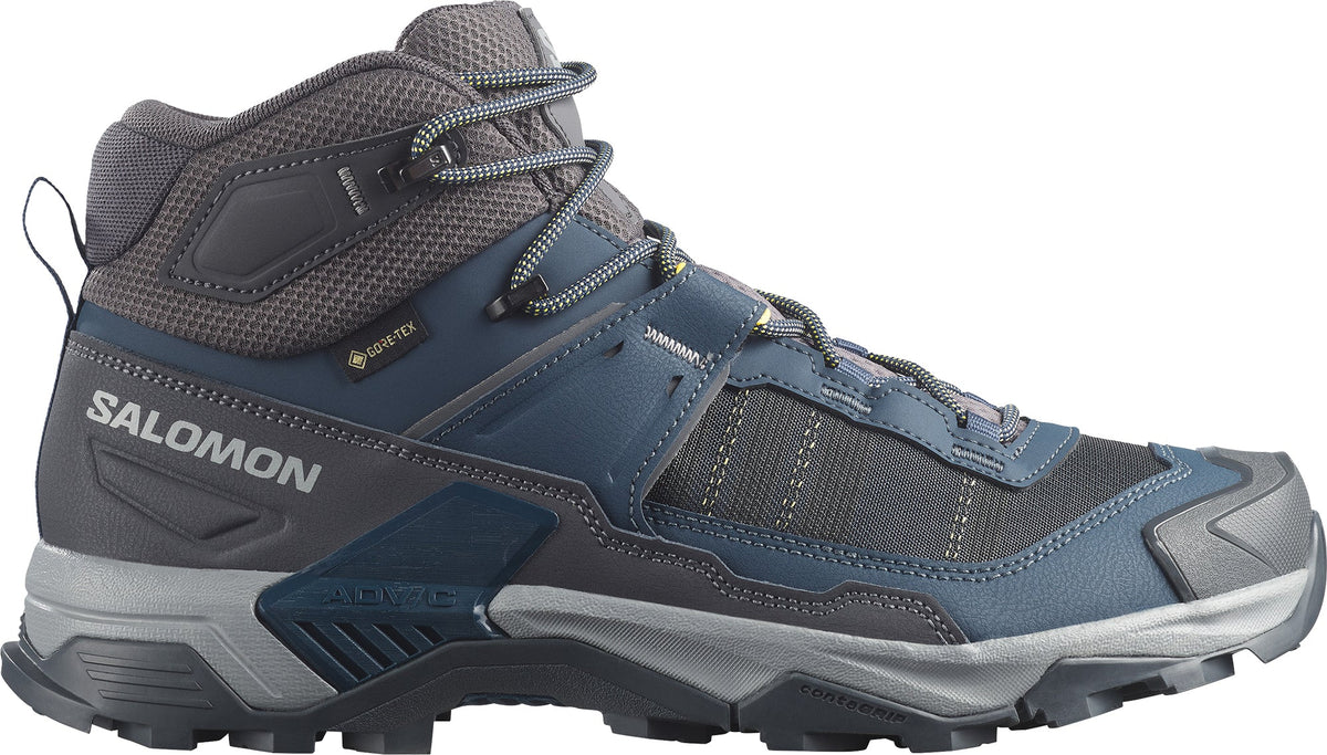 Salomon X Ultra 5 Mid GORE-TEX Men's Walking Boots - Blue