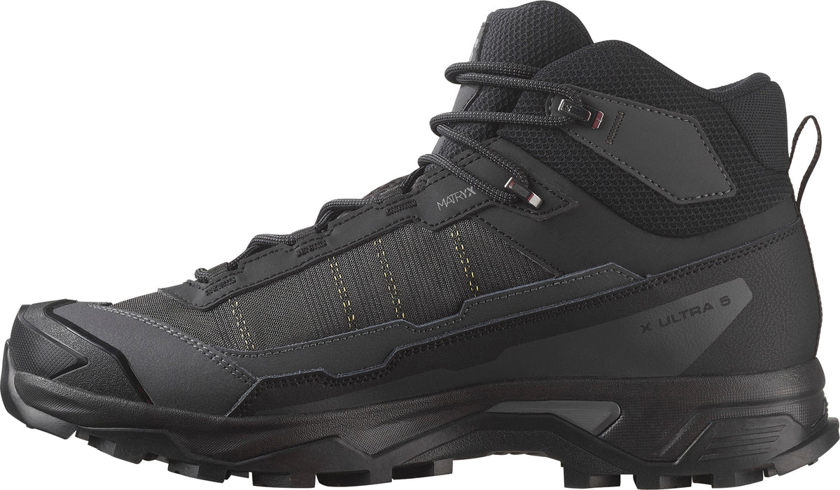 Salomon X Ultra 5 Mid GORE-TEX Men's Walking Boots - Black