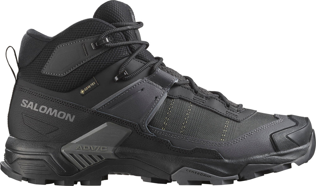 Salomon X Ultra 5 Mid GORE-TEX Men's Walking Boots - Black