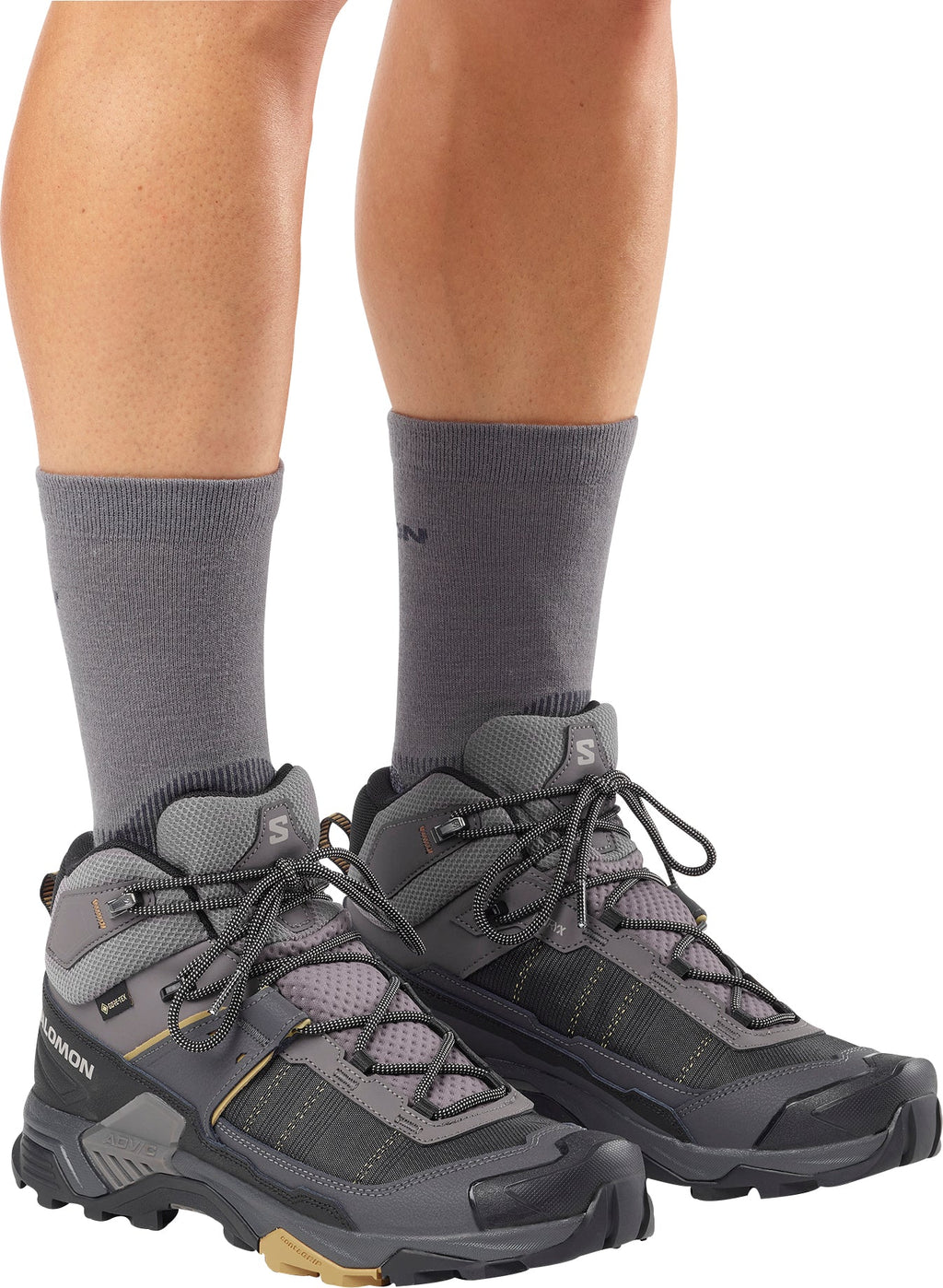 Salomon X Ultra 5 Mid GORE-TEX Men's Walking Boots - Grey