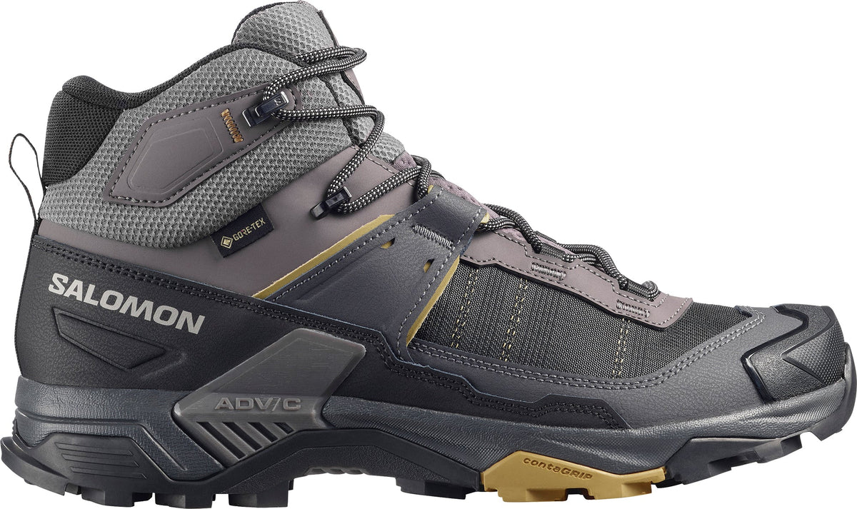 Salomon X Ultra 5 Mid GORE-TEX Men's Walking Boots - Grey