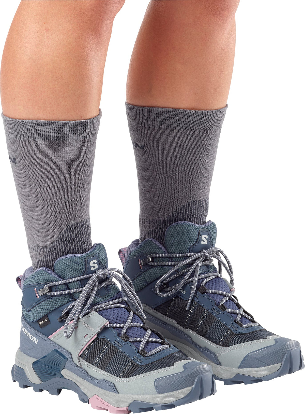 Salomon X Ultra 5 Mid GORE-TEX Women's Walking Boots - Blue