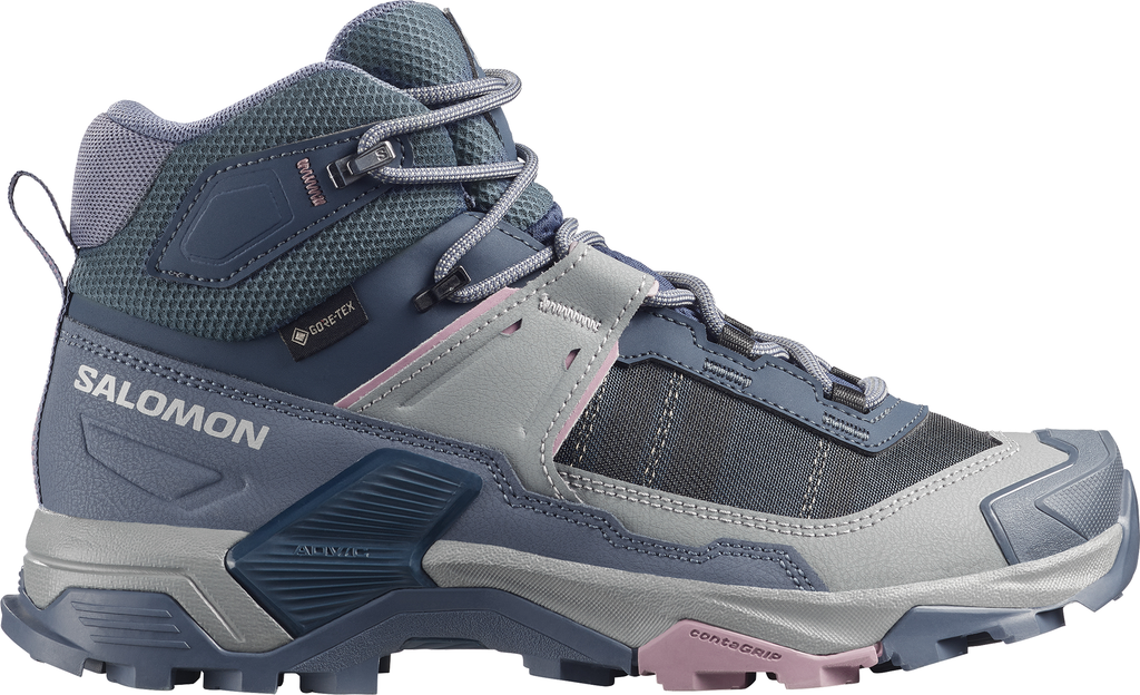 Salomon X Ultra 5 Mid GORE-TEX Women's Walking Boots - Blue