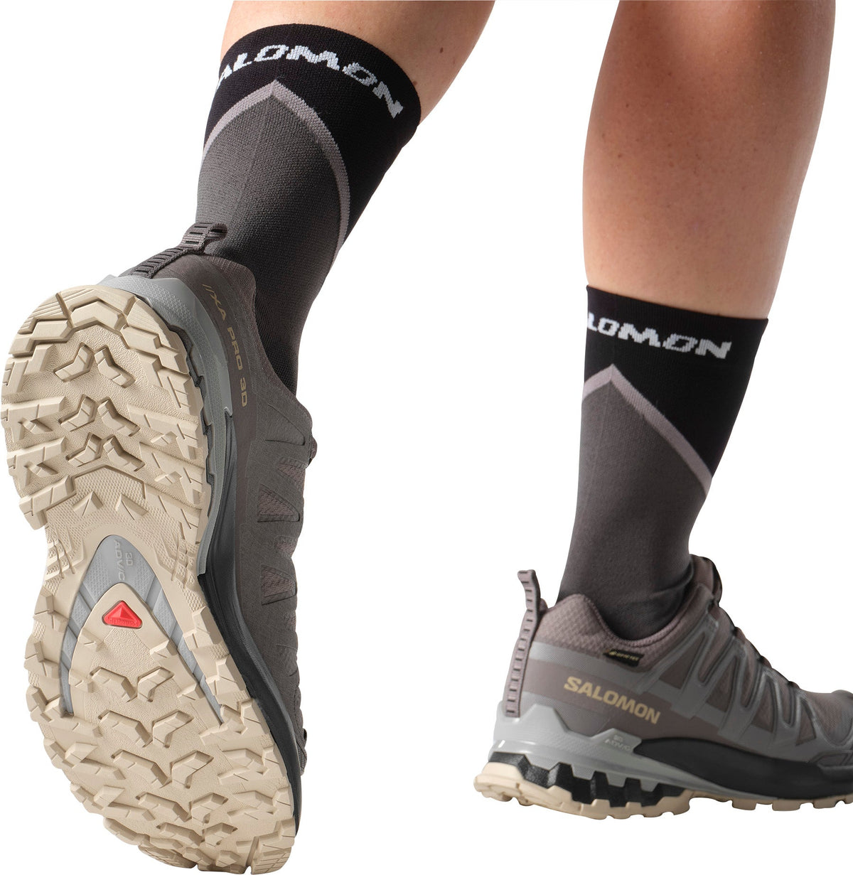 Salomon XA Pro 3D V9 GORE-TEX Women's Trail Running Shoes - Grey