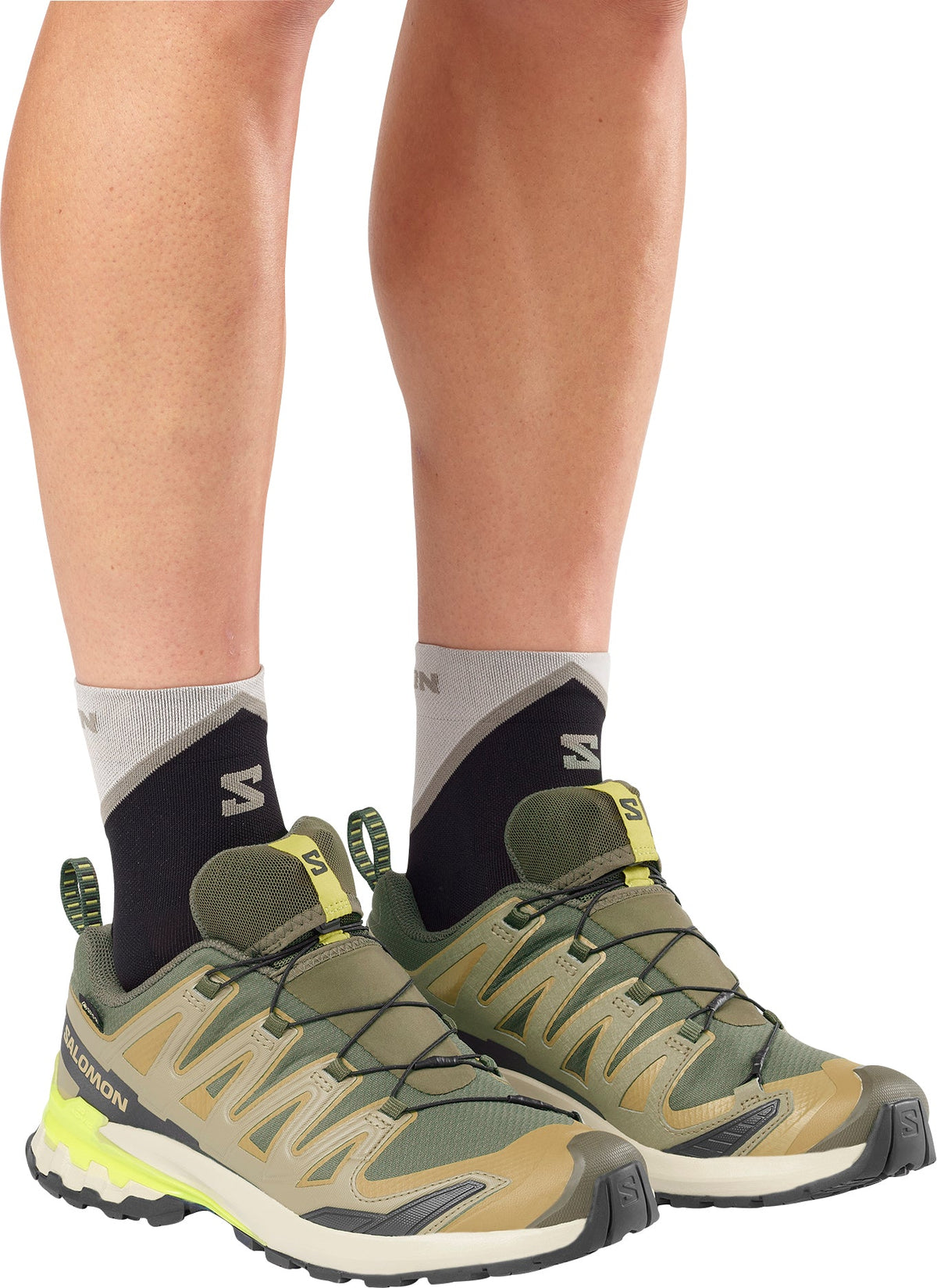 Salomon XA Pro 3D V9 GORE-TEX Men's Trail Running Shoes - Green