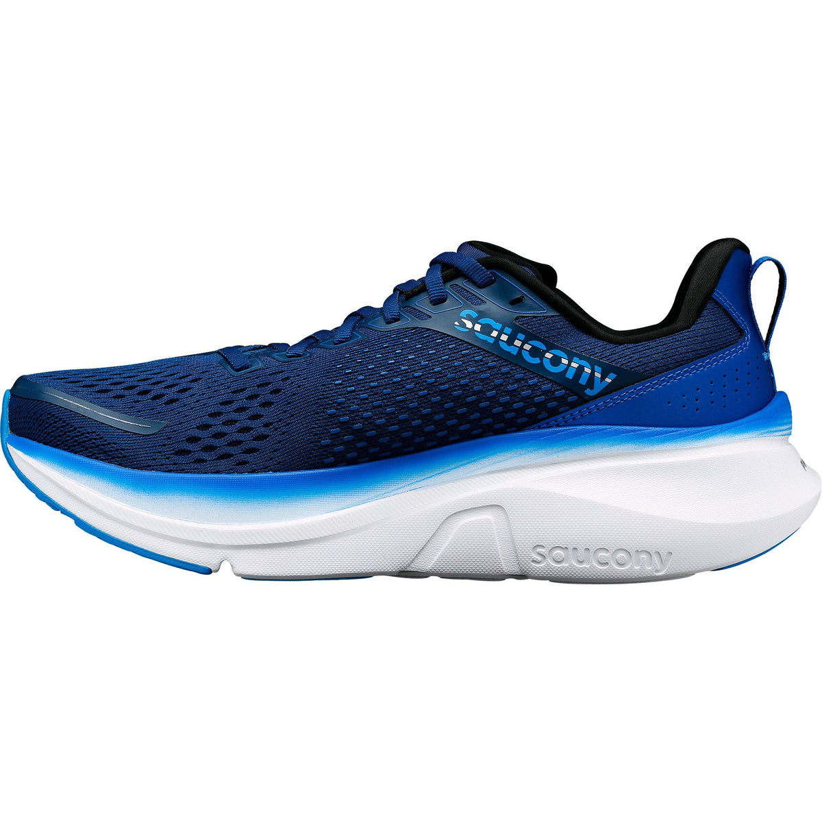 Saucony Guide 17 WIDE FIT Men's Running Shoes - Navy