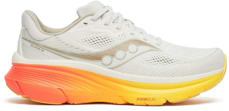 Saucony Guide 19 Men's Running Shoes - White