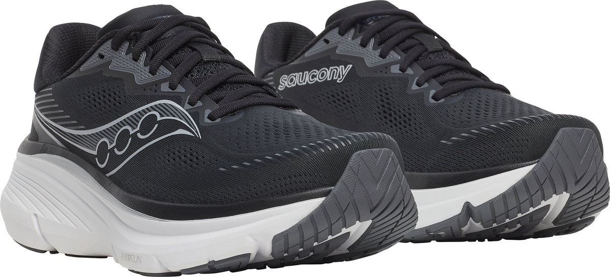 Saucony Guide 19 WIDE FIT Men's Running Shoes - Black