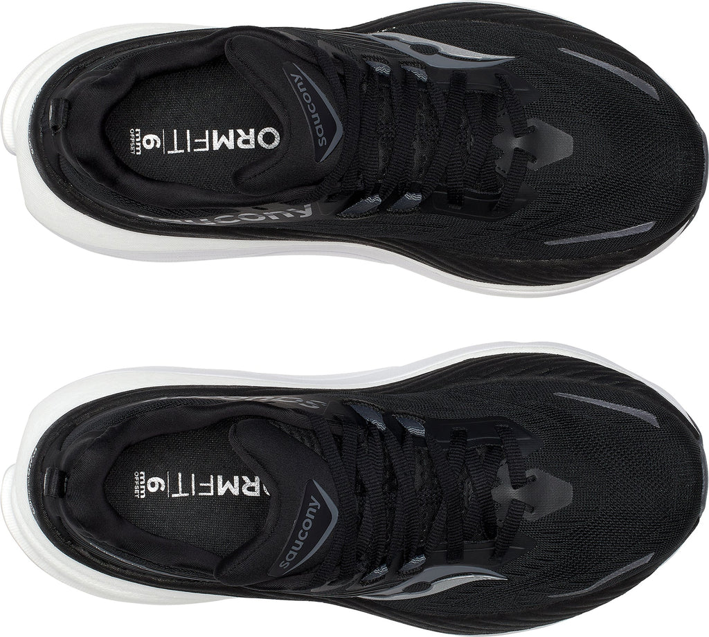 Saucony Hurricane 24 Women's Running Shoes - Black