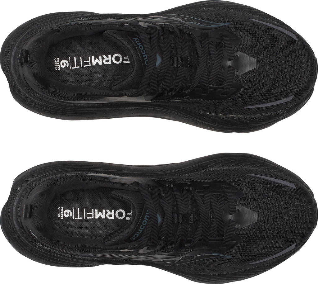 Saucony Hurricane 24 Women's Running Shoes - Black
