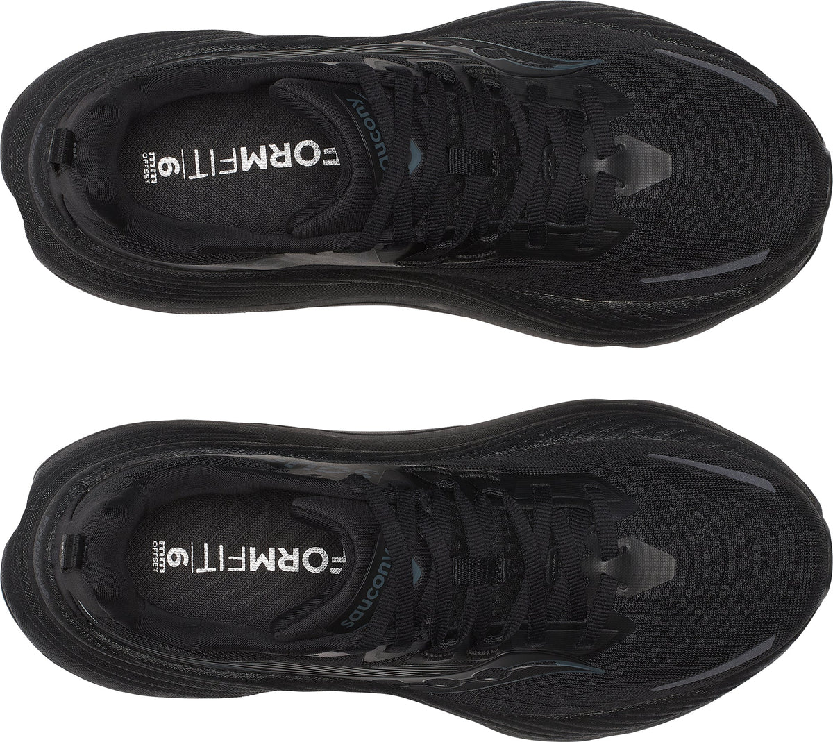 Saucony Hurricane 24 Women's Running Shoes - Black