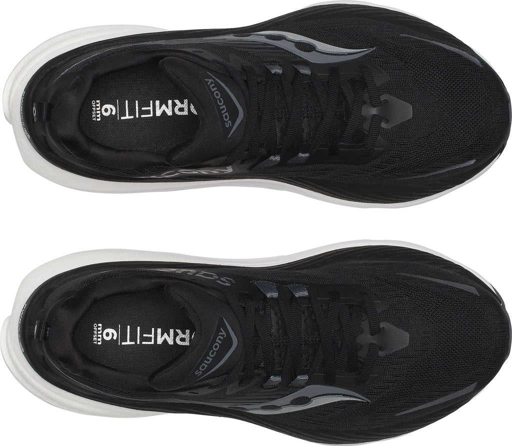 Saucony Hurricane 24 Men's Running Shoes - Black
