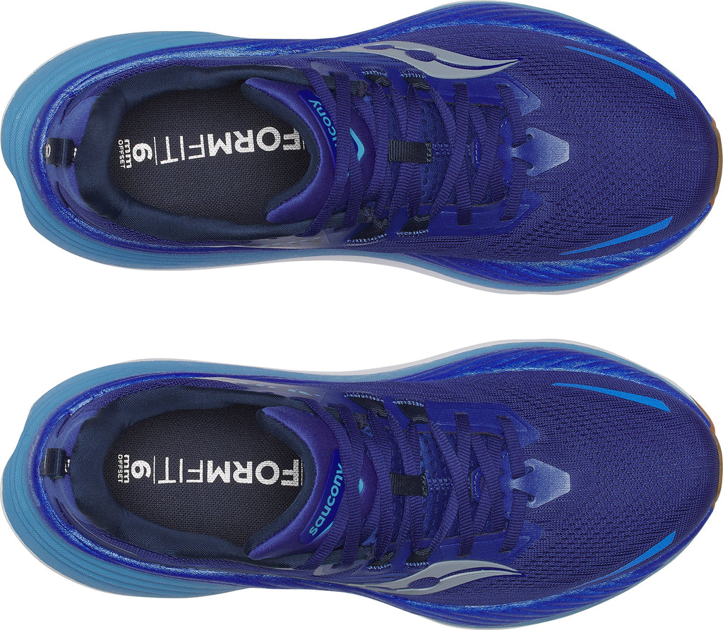 Saucony Hurricane 24 Men's Running Shoes - Blue