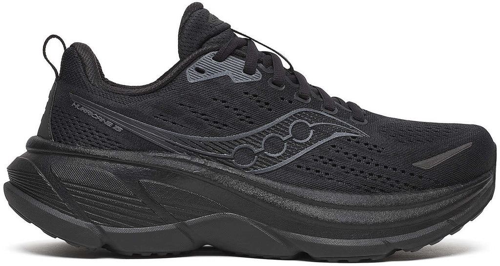 Saucony Hurricane 25 Women's Running Shoes - Black