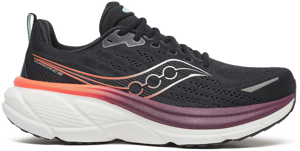 Saucony Hurricane 25 Men's Running Shoes - Black