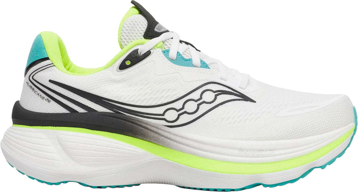 Saucony Hurricane 26 Men's Running Shoes - White