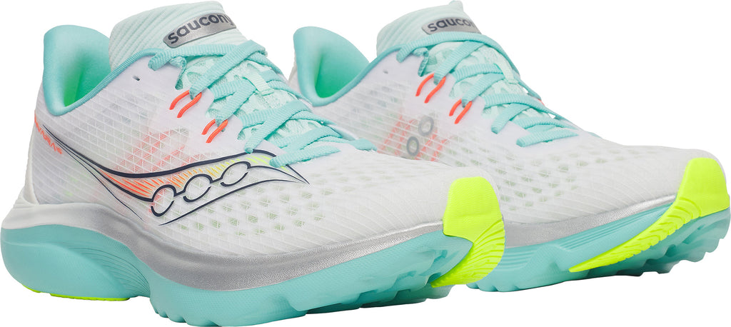 Saucony Kinvara 16 Women's Running Shoes - White