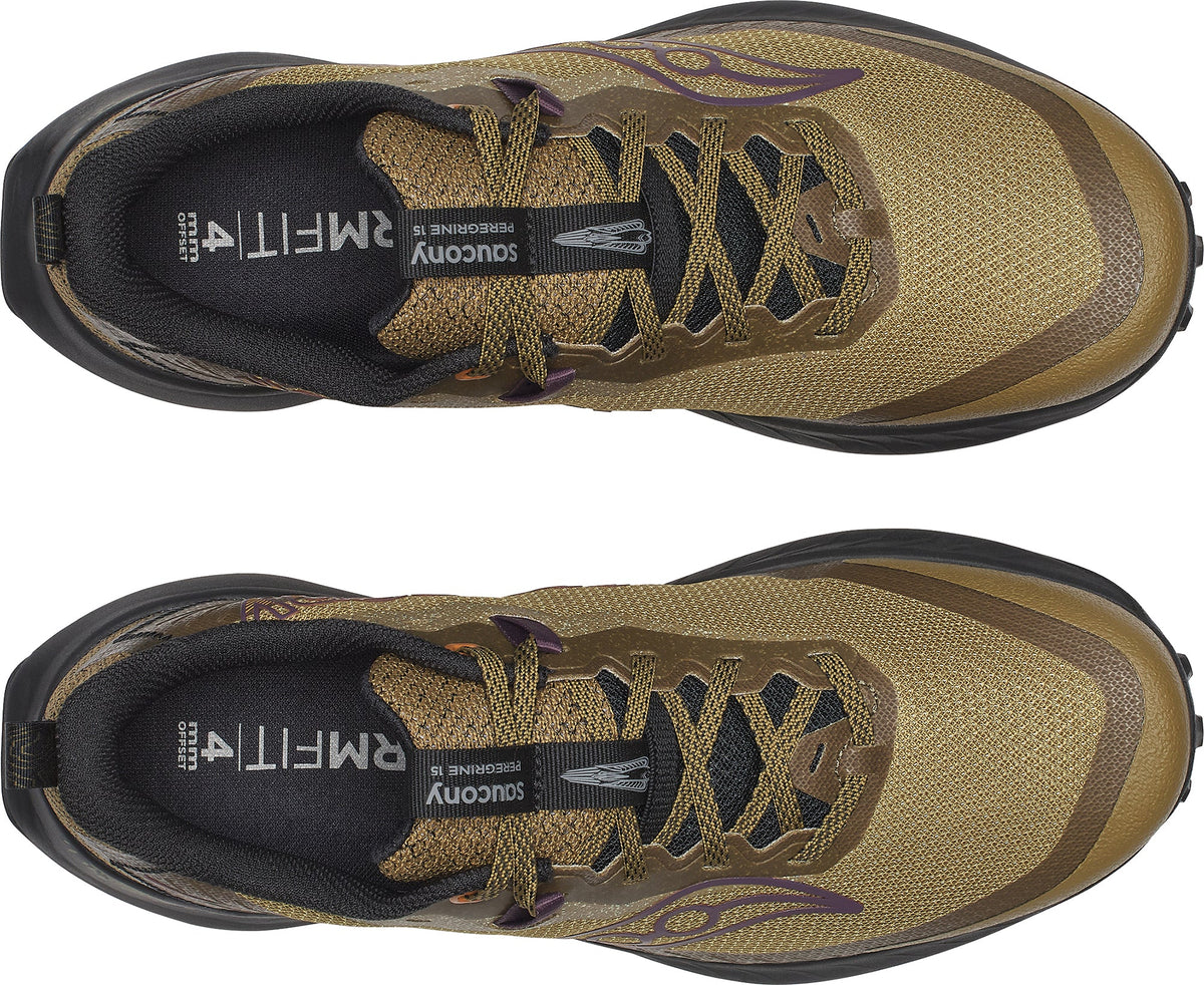 Saucony Peregrine 15 Men's Trail Running Shoes - Brown