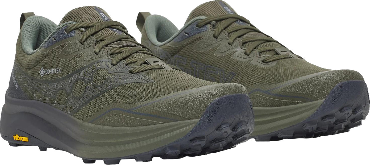 Saucony Peregrine 16 GORE-TEX Men's Trail Running Shoes - Green
