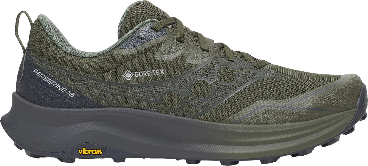 Saucony Peregrine 16 GORE-TEX Men's Trail Running Shoes - Green
