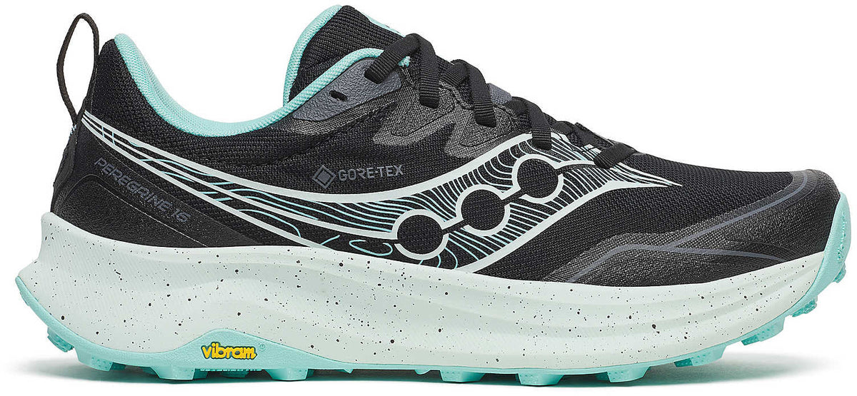 Saucony Peregrine 16 GORE-TEX Women's Trail Running Shoes - Black