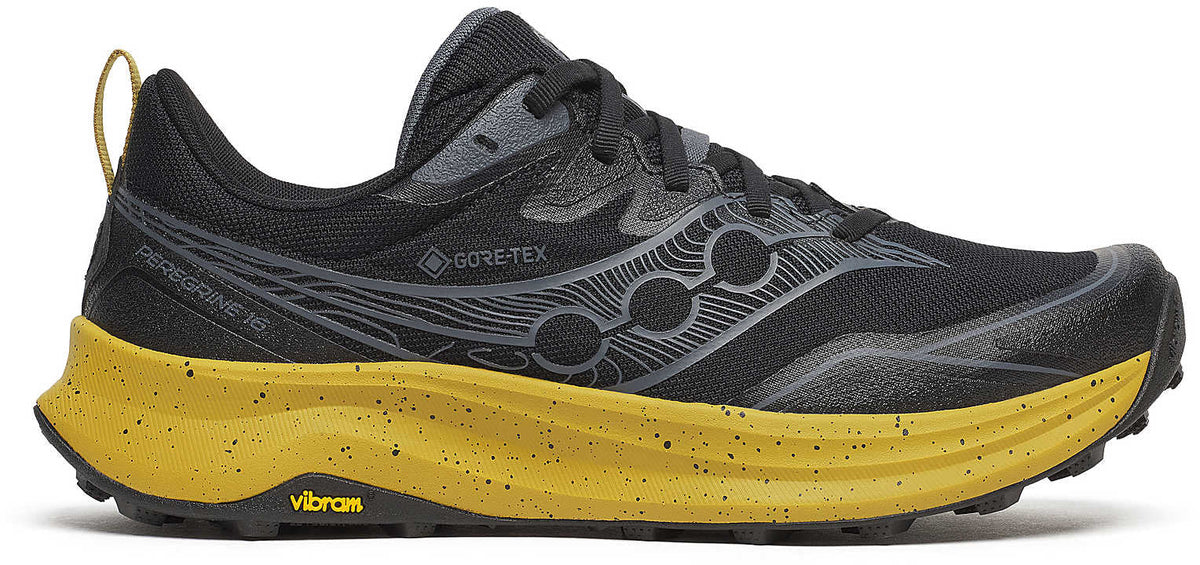 Saucony Peregrine 16 GORE-TEX Men's Trail Running Shoes - Black