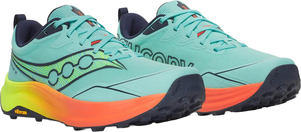 Saucony Peregrine 16 Men's Trail Running Shoes - Green
