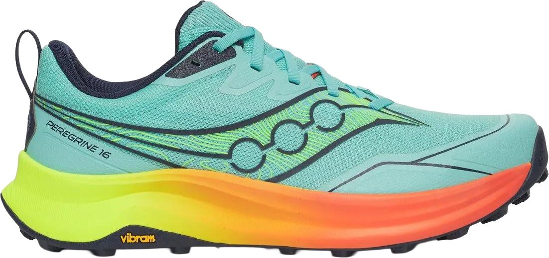 Saucony Peregrine 16 Men's Trail Running Shoes - Green