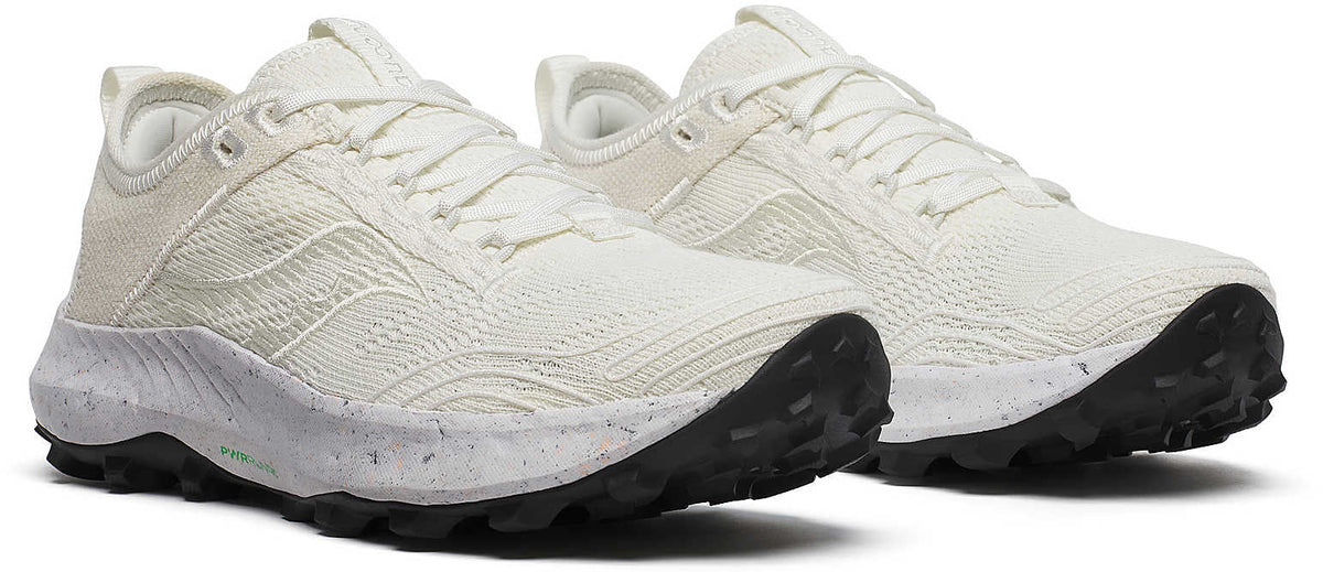 Saucony Peregrine RFG Women's Trail Running Shoes - White