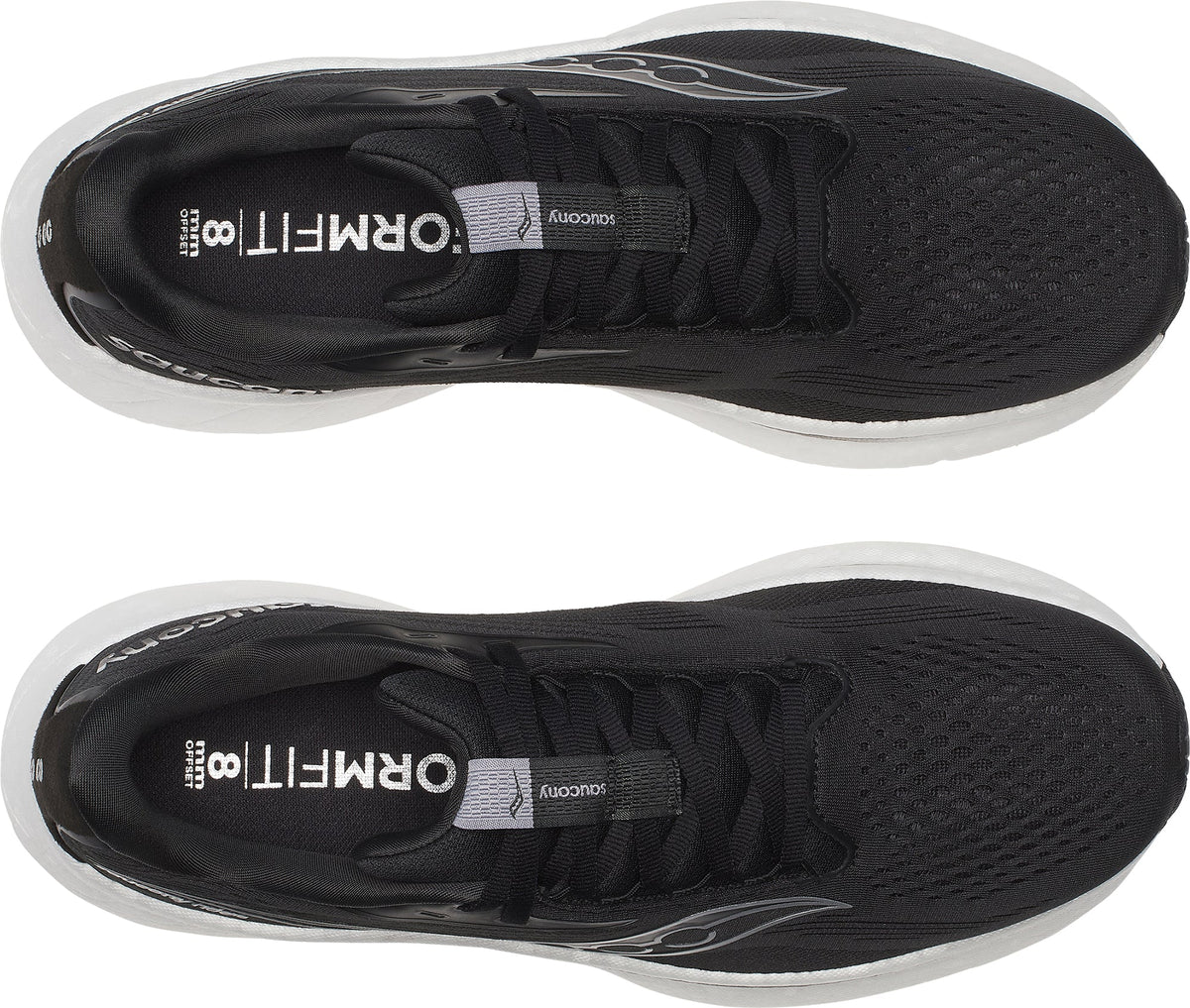 Saucony Ride 18 Men's Running Shoes - Black