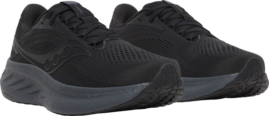 Saucony Ride 18 Men's Running Shoes - Black