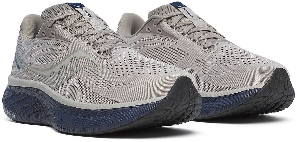 Saucony Ride 18 Men's Running Shoes - Grey