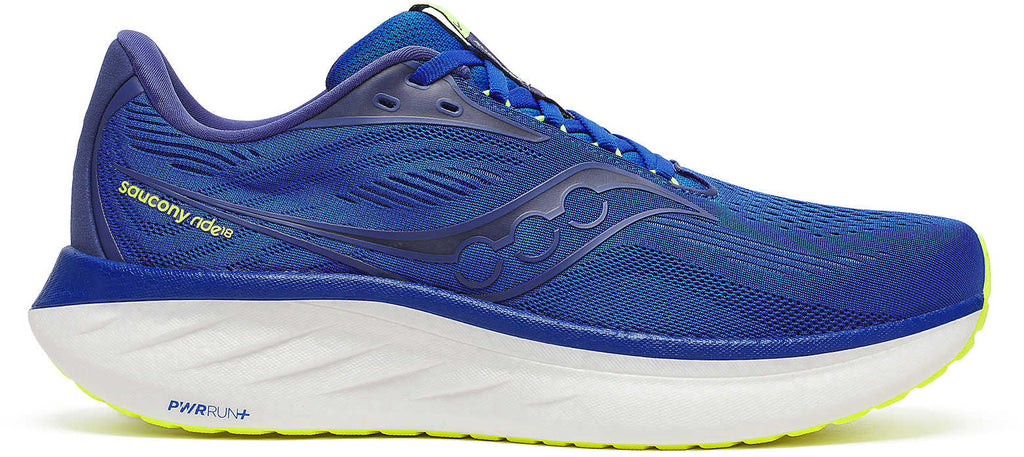 Saucony Ride 18 Men's Running Shoes - Blue