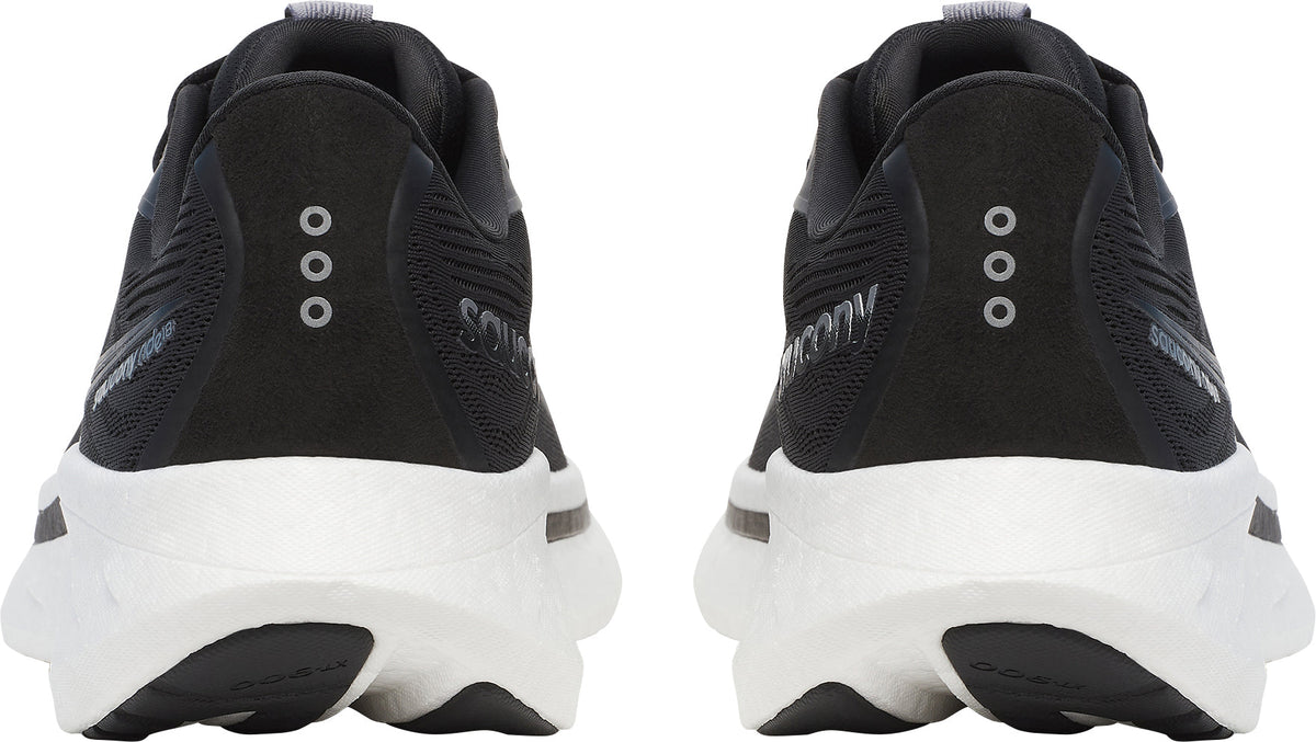 Saucony Ride 18 WIDE FIT Men's Running Shoes - Black