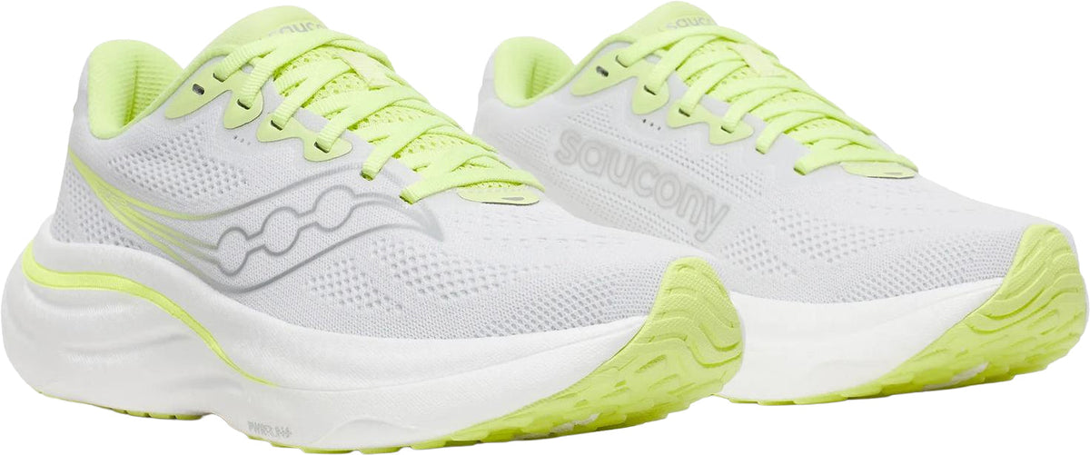 Saucony Ride 19 Women's Running Shoes - White