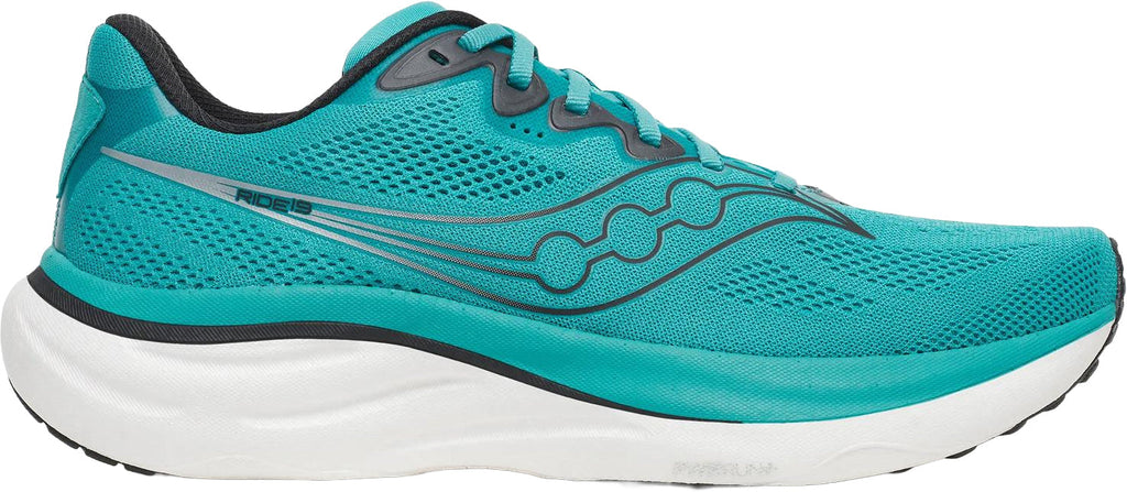 Saucony Ride 19 Men's Running Shoes - Green