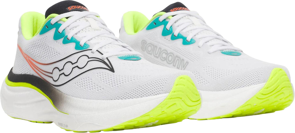 Saucony Ride 19 Men's Running Shoes - White