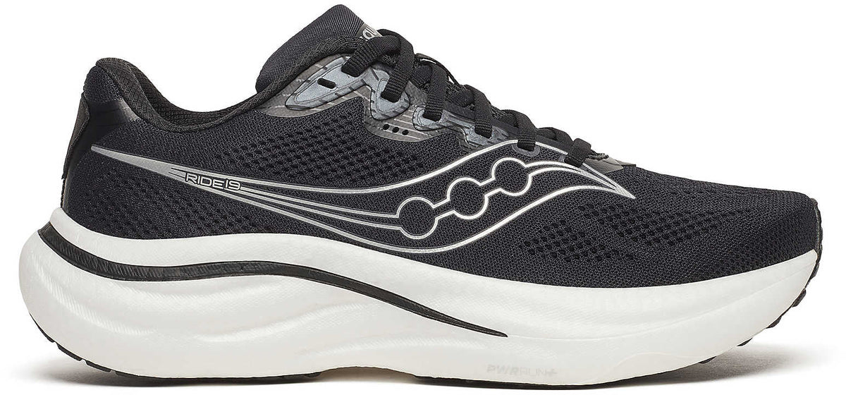 Saucony Ride 19 Women's Running Shoes - Black