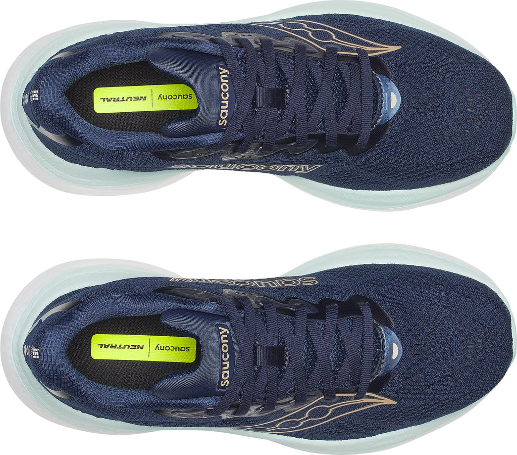 Saucony Ride 19 Women's Running Shoes - Blue