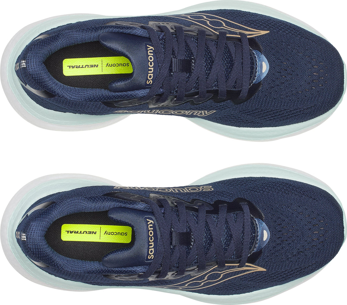 Saucony Ride 19 Women's Running Shoes - Blue