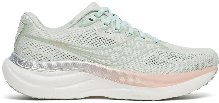 Saucony Ride 19 Women's Running Shoes - Green