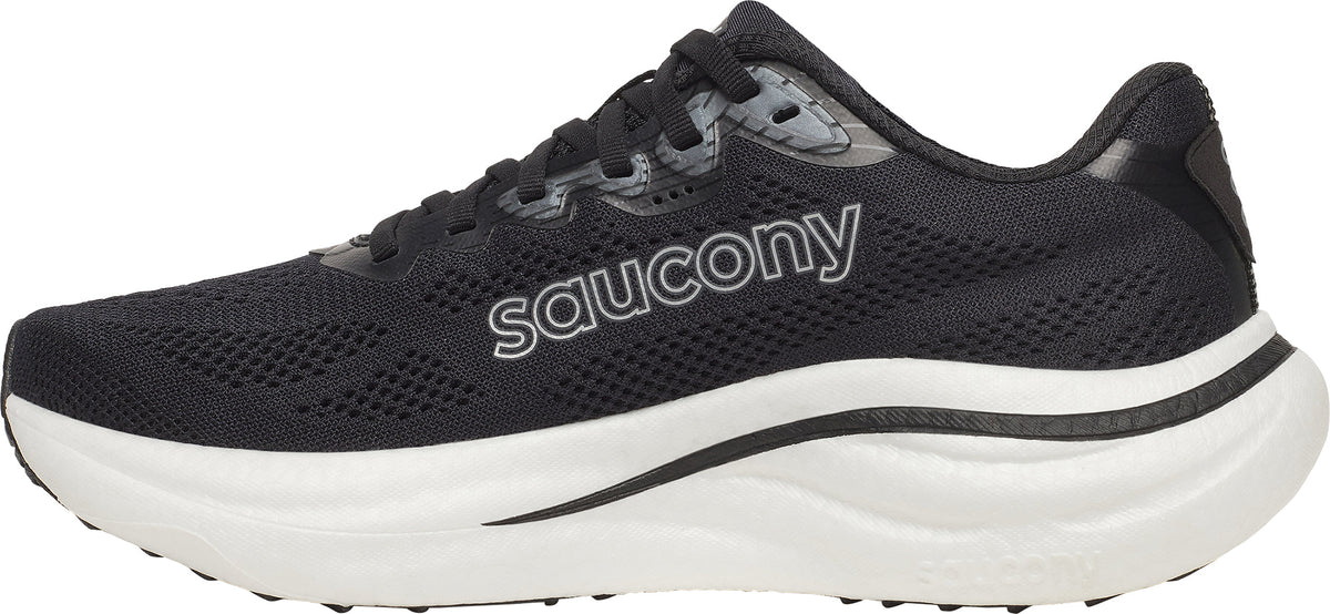 Saucony Ride 19 WIDE FIT Women's Running Shoes - Black