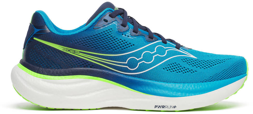 Saucony Ride 19 Men's Running Shoes - Blue