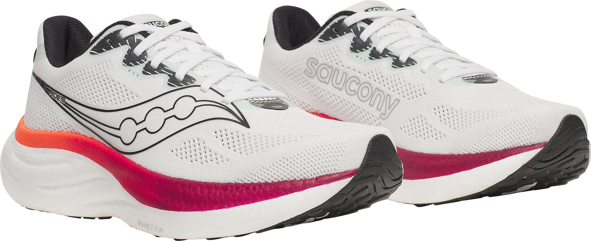 Saucony Ride 19 Men's Running Shoes - White