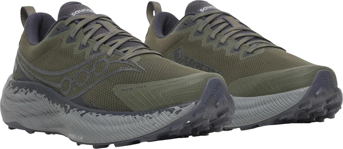 Saucony Ride TR3 GORE-TEX Men's Trail Running Shoes - Green