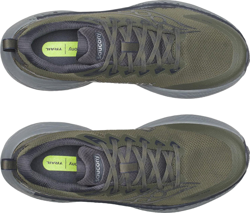 Saucony Ride TR3 GORE-TEX Men's Trail Running Shoes - Green