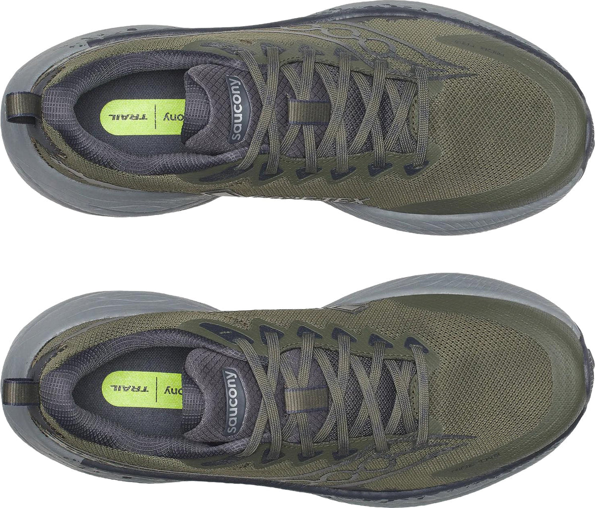 Saucony Ride TR3 GORE-TEX Men's Trail Running Shoes - Green