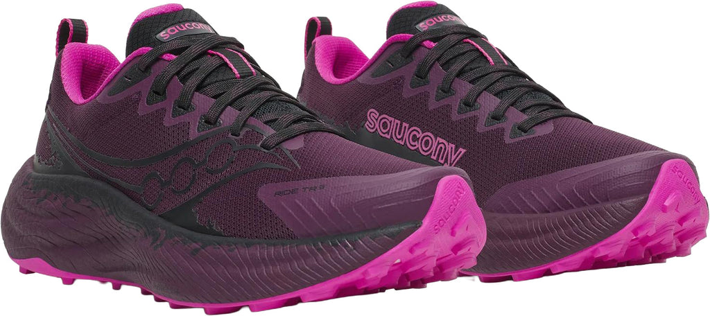 Saucony Ride TR3 Women's Trail Running Shoes - Purple