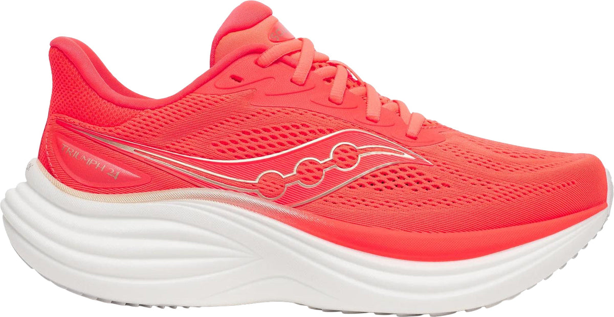 Saucony Triumph 24 Women's Running Shoes - Red