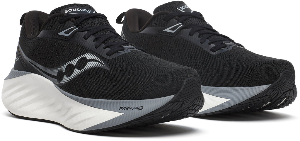 Saucony Triumph 22 Men's Running Shoes - Black